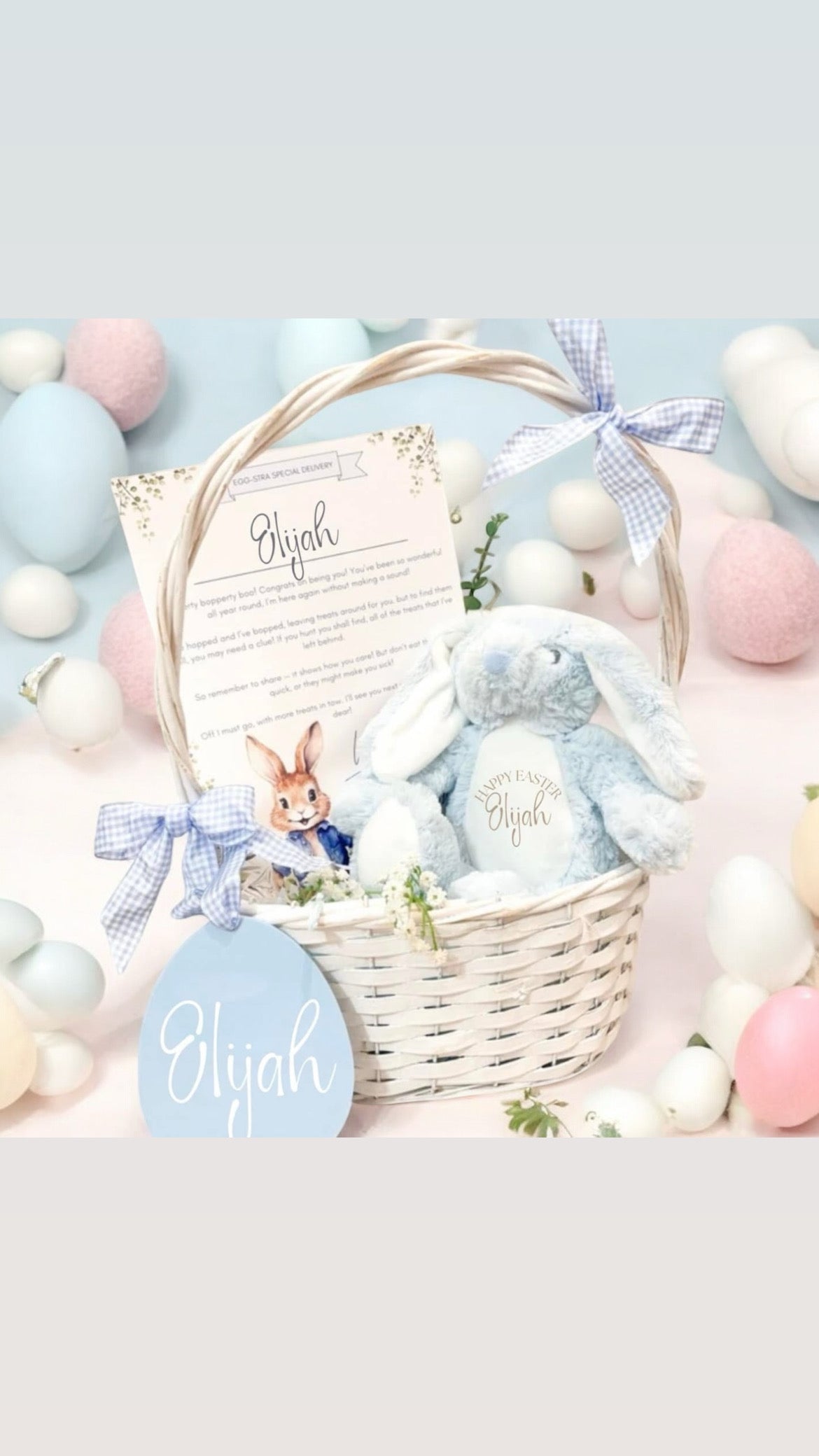 Easter Basket Filled