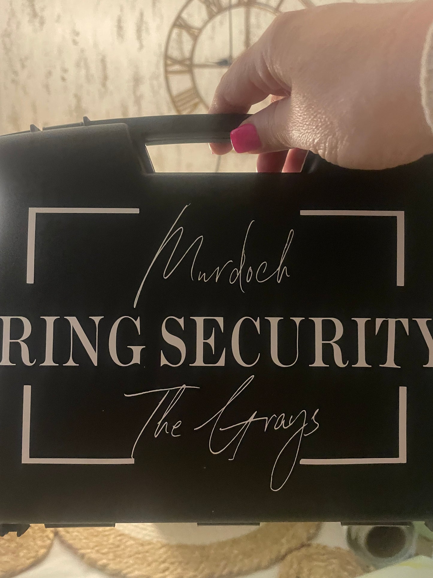 Ring Security Box Personalised