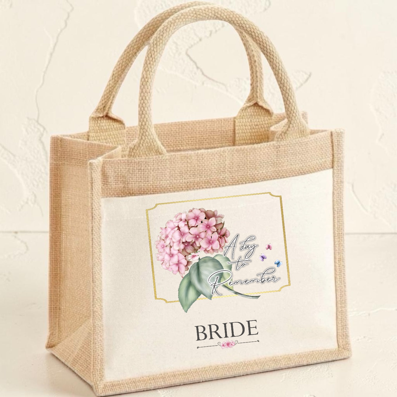 Hydrangea themed Tote Bags