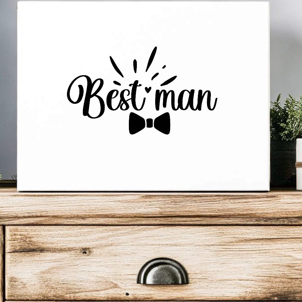 Groomsmen and Bestman