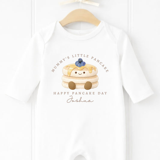 Mums little pancake Sleepsuit