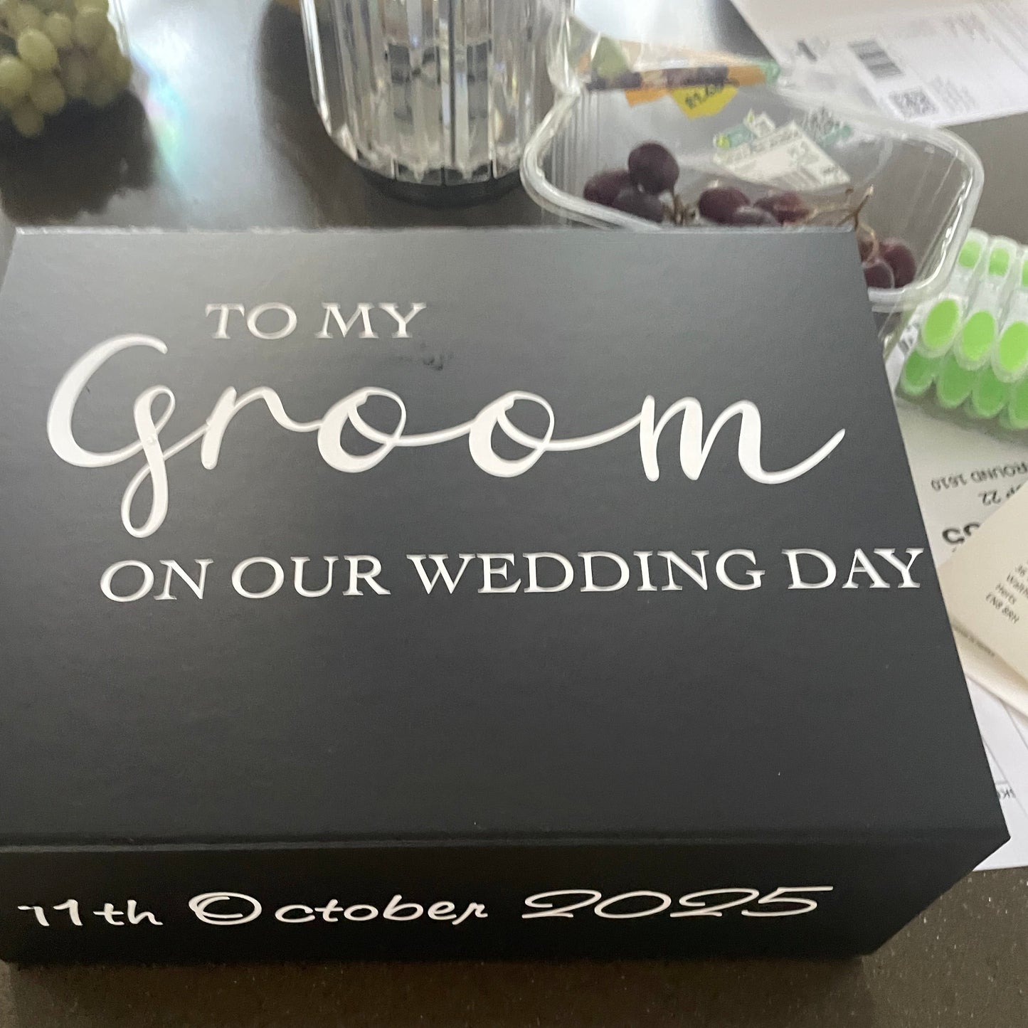 To my Groom Gift Box