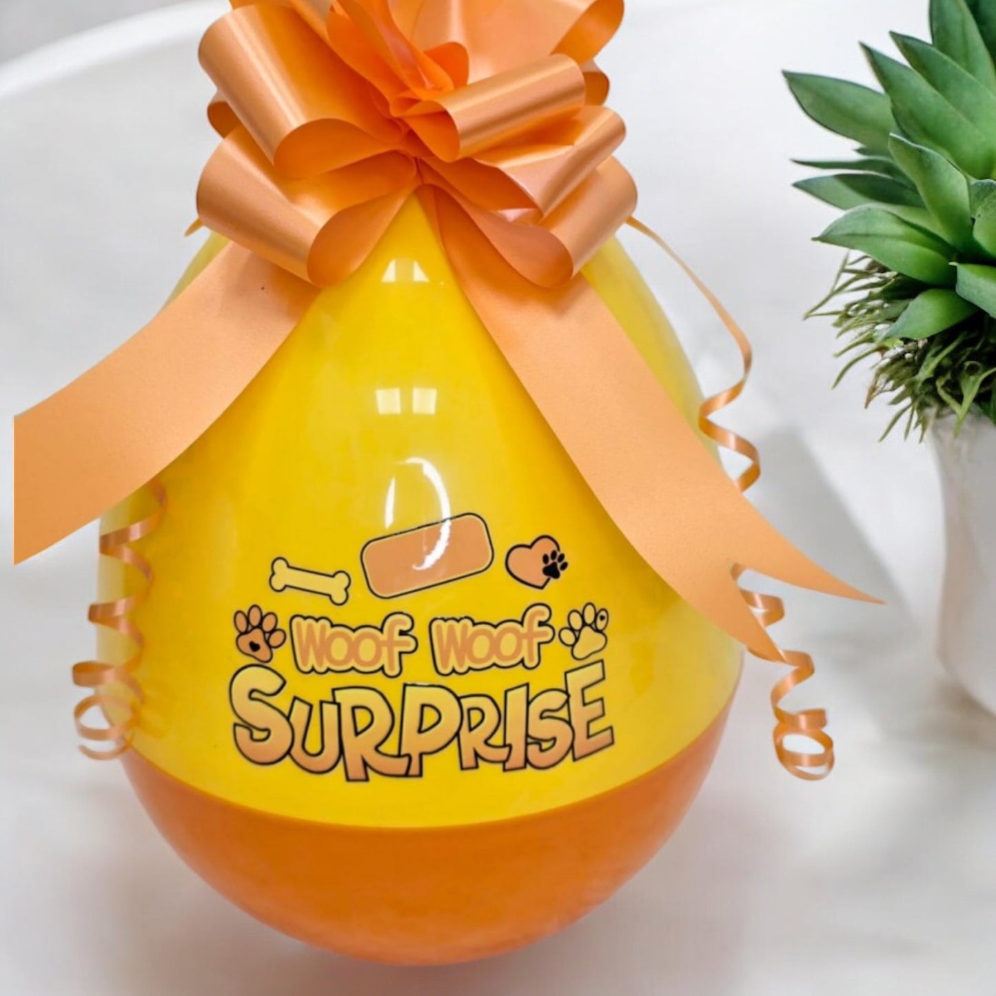 Woof Woof Surprise Easter Egg / can be personalised