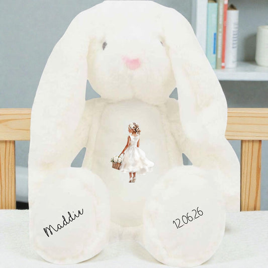 Flower Girl Bunny Personalised