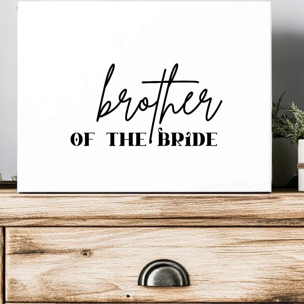 Brother of Bride Magnetic Box A4