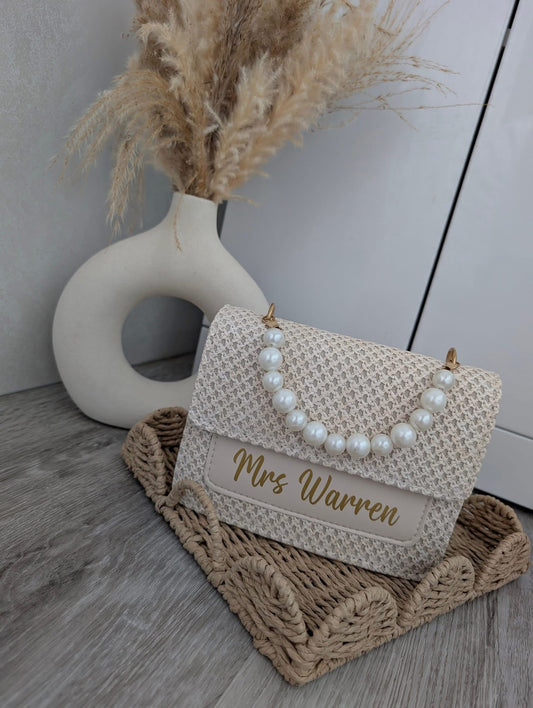 Bride Pearl Handle Bag