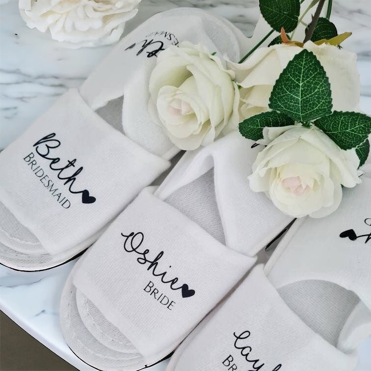 Spa Slippers Personalised