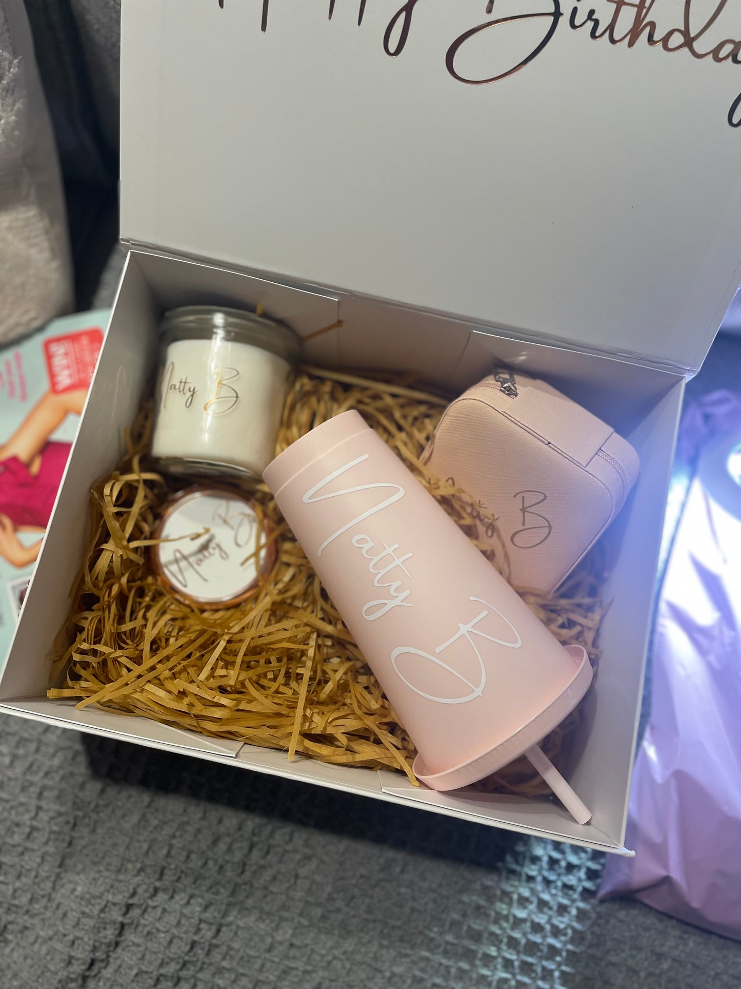 Happy Birthday Filled Gift Box