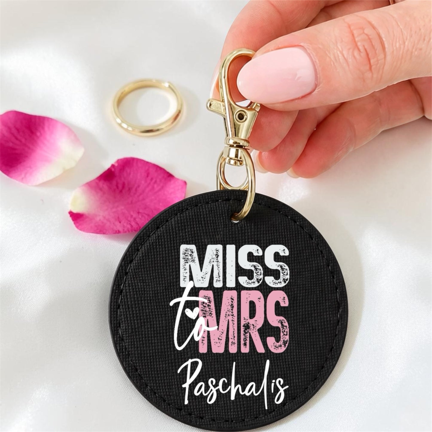 Miss to Mrs Key ring