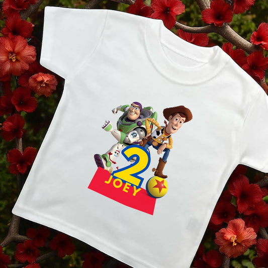 Woody and Buzz Birthday T shirt
