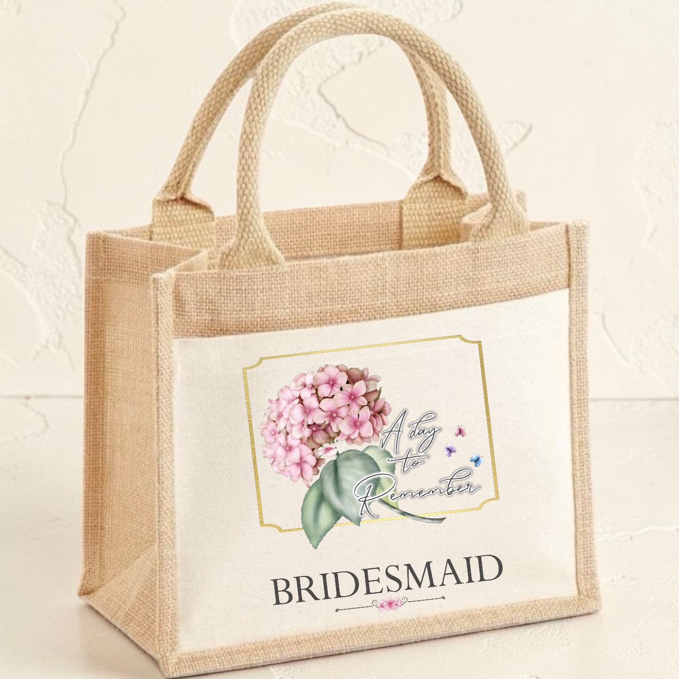 Hydrangea themed Tote Bags