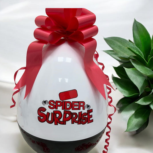 Spider Surprise birthday Egg / can be personalised