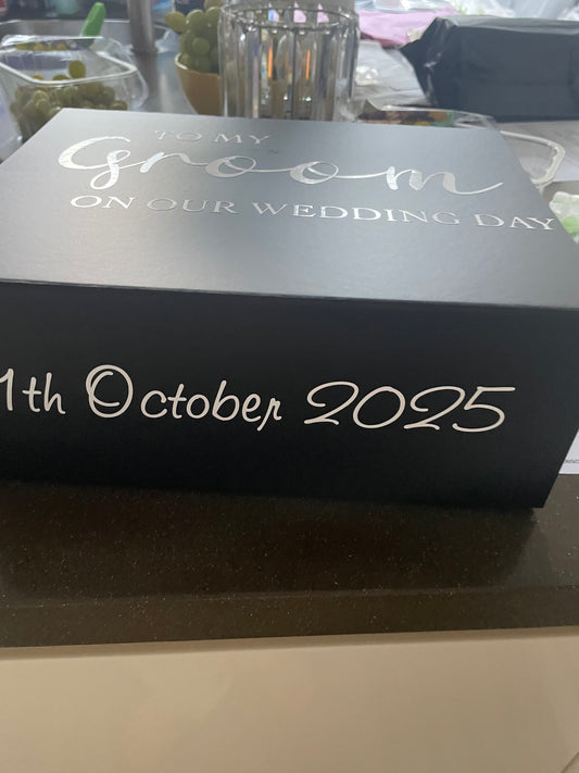 To my Groom Gift Box