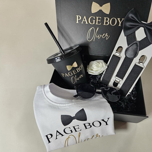 Page Boy Filled Magnetic Box