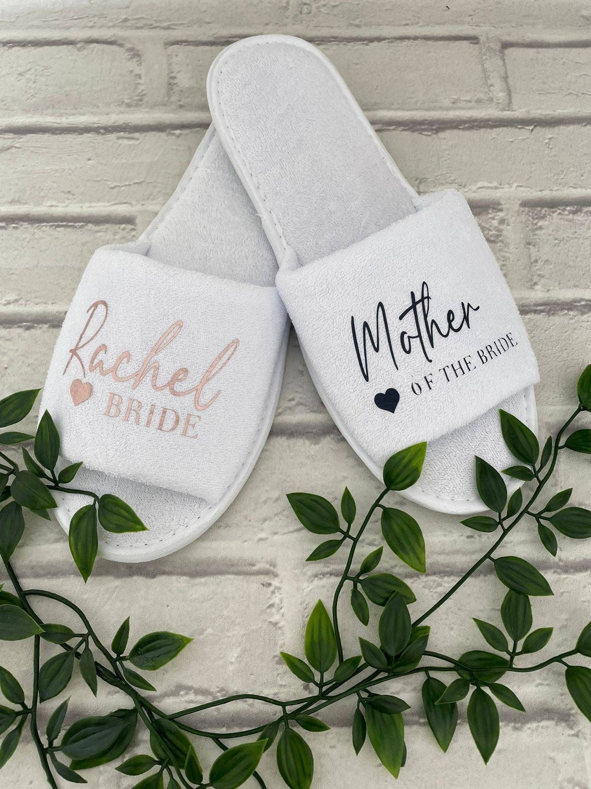 Spa Slippers Personalised